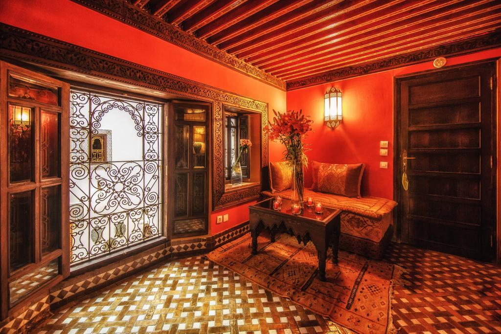 Riad La Maison Verte Fès Oda fotoğraf