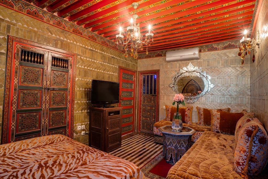 Riad La Maison Verte Fès Oda fotoğraf