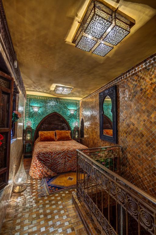 Riad La Maison Verte Fès Oda fotoğraf