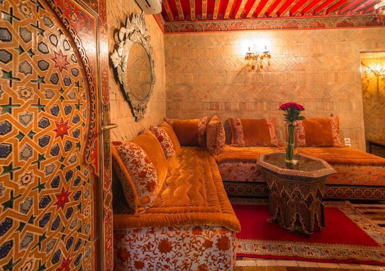 Riad La Maison Verte Fès Oda fotoğraf