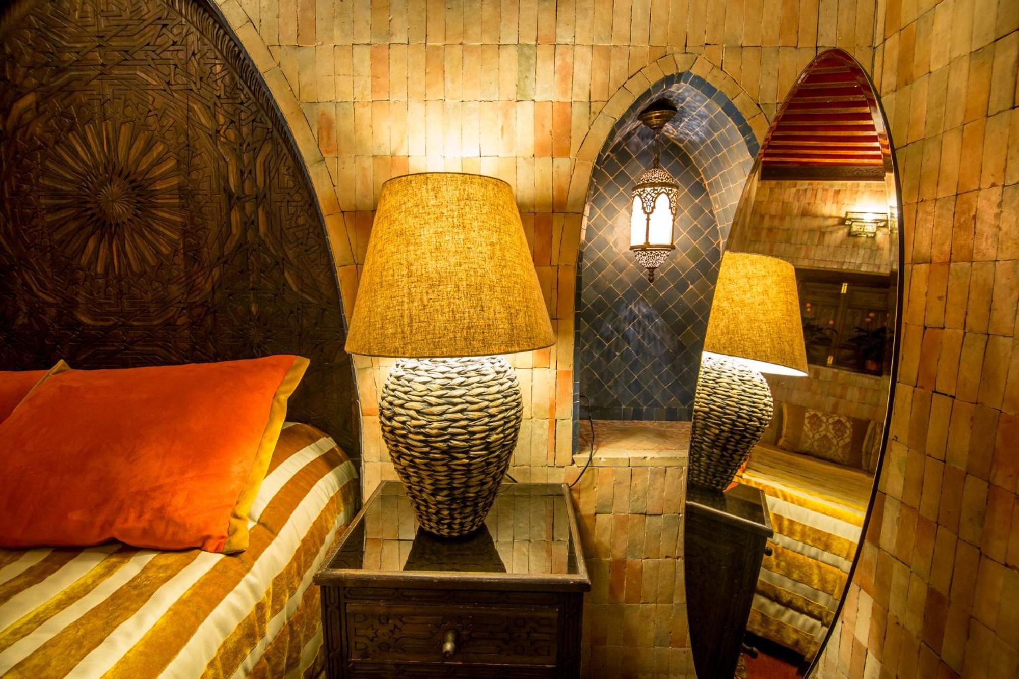 Riad La Maison Verte Fès Oda fotoğraf