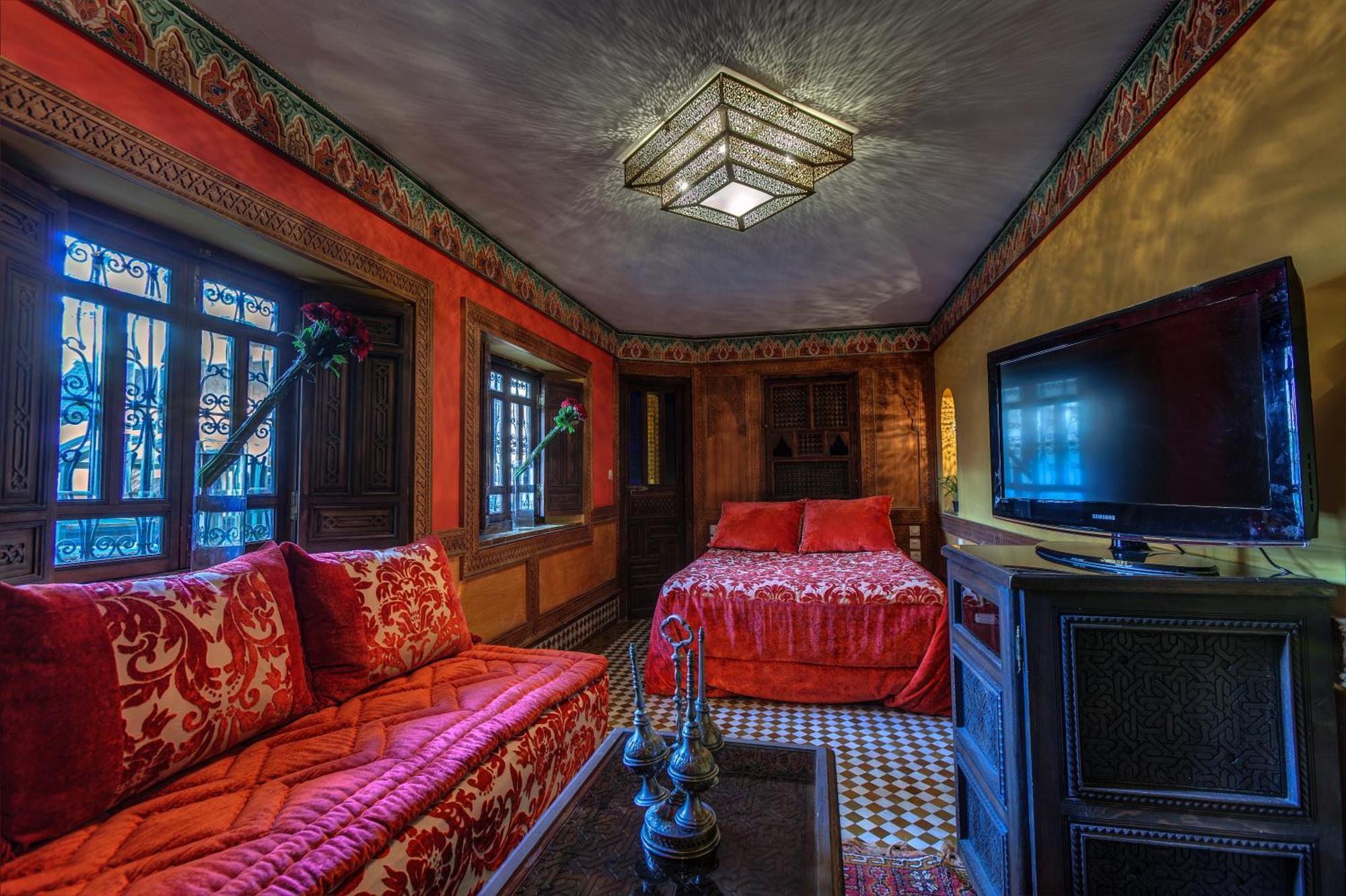 Riad La Maison Verte Fès Oda fotoğraf